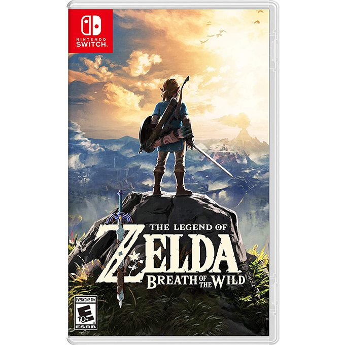 The Legend of Zelda, Breath of the Wild, đĩa game switch, thẻ game switch, game nintendo switch, game switch, game hot
