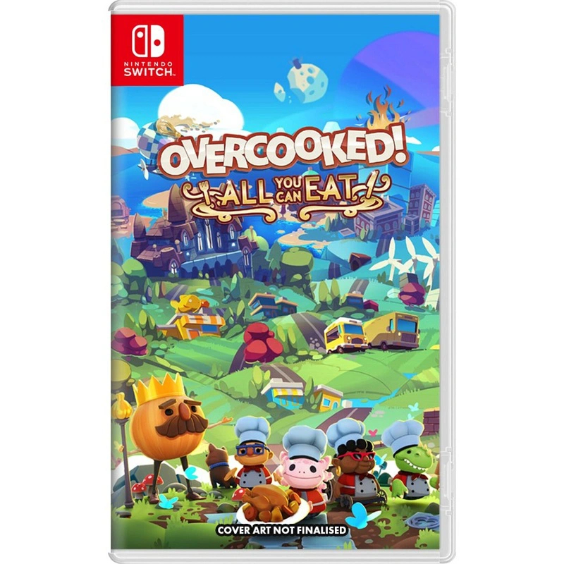 Overcooked All You Can Eat, đĩa game switch, thẻ game switch, game nintendo switch, game switch, game hot